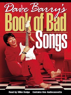 cover image of Dave Barry's Book of Bad Songs